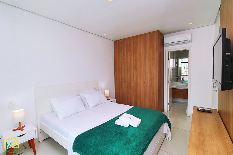 Moderníssimo 3 quartos para até 6 pessoas