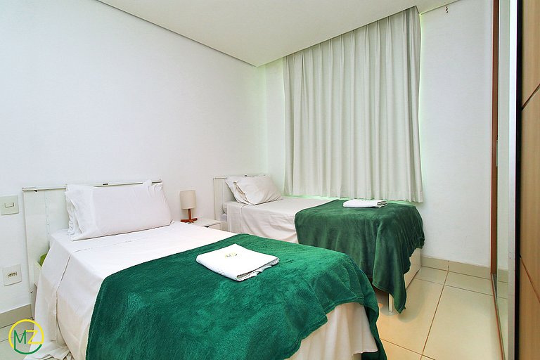 Moderníssimo 3 quartos para até 6 pessoas