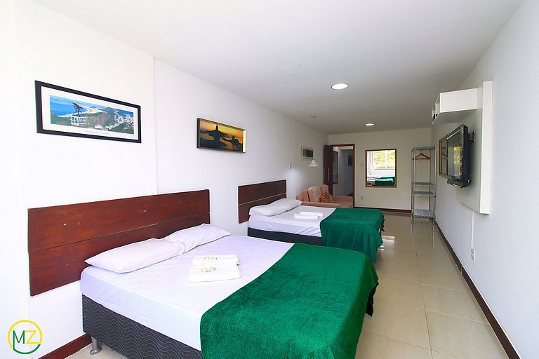 Estudio reformado para 4 personas en Copacabana