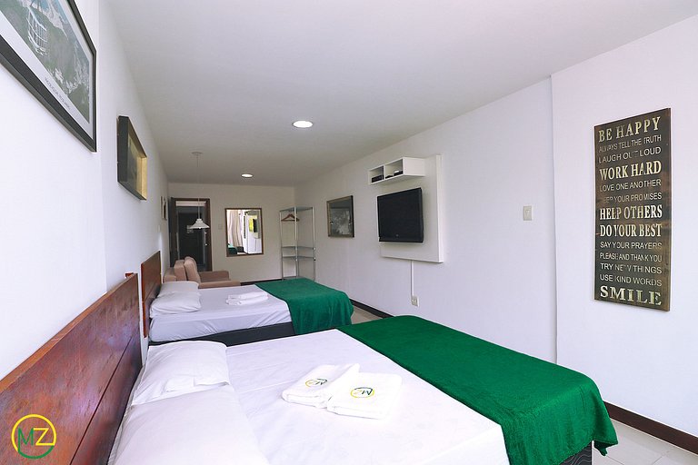 Estudio reformado para 4 personas en Copacabana