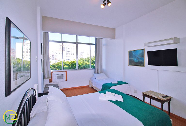 Confortável Studio para 4 pessoas em Copacabana
