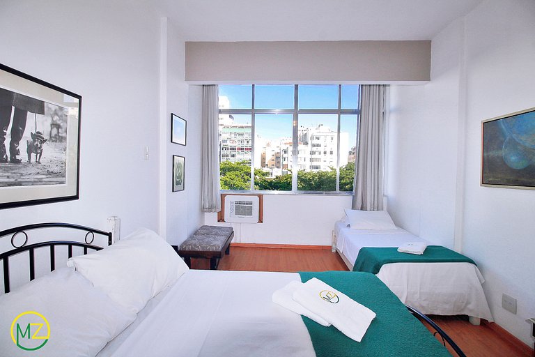Confortable Estudio para 4 personas en Copacabana