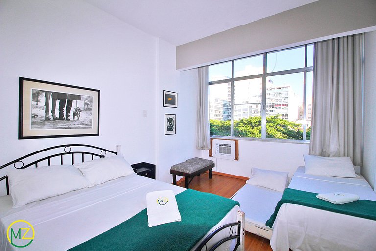 Comfortable Studio for 4 people in Copacabana