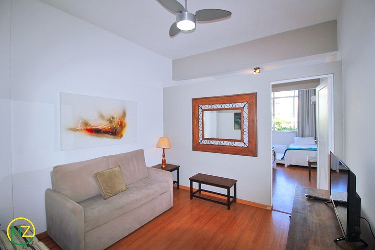 Confortável Studio para 4 pessoas em Copacabana