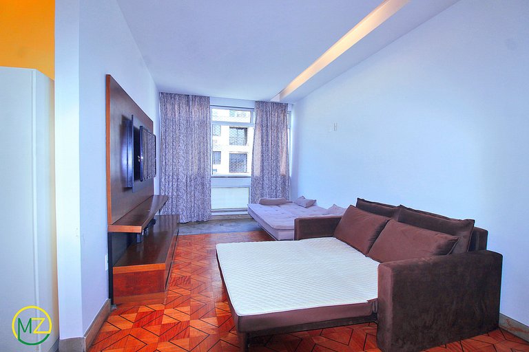 Belo sala 3 quartos com 2 suites para 6 pessoas