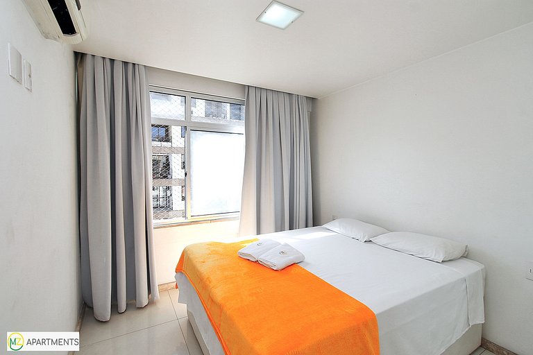 Belo sala 3 quartos com 2 suites para 6 pessoas