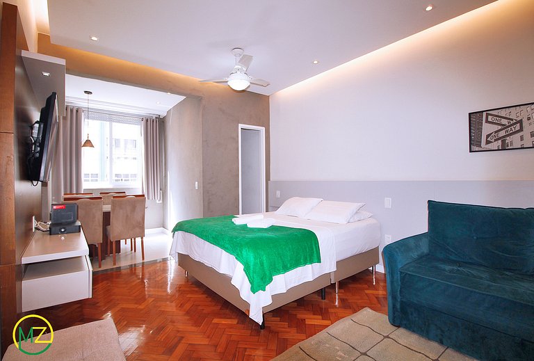 Fully renovated studio next to the beach