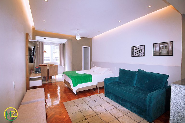 Fully renovated studio next to the beach