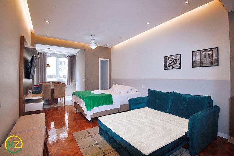 Fully renovated studio next to the beach