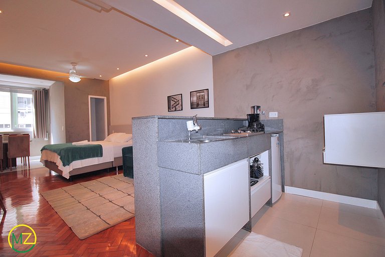 Fully renovated studio next to the beach