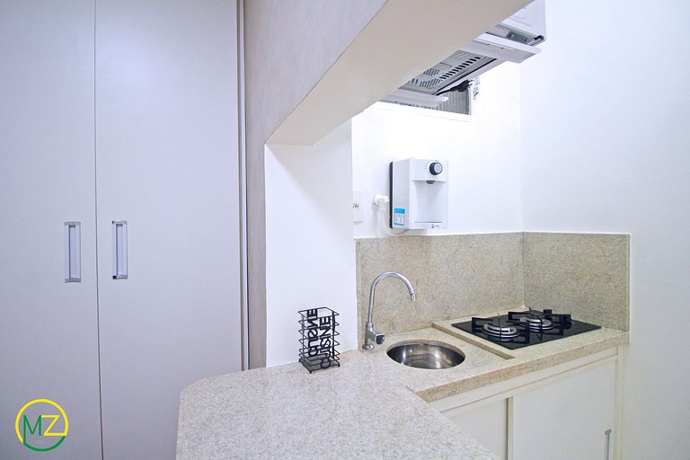 Studio in Leme with partial sea view