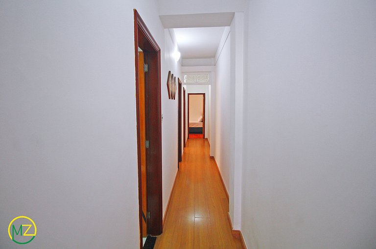 Espacioso apto de 3 habitaciones para 8 personas