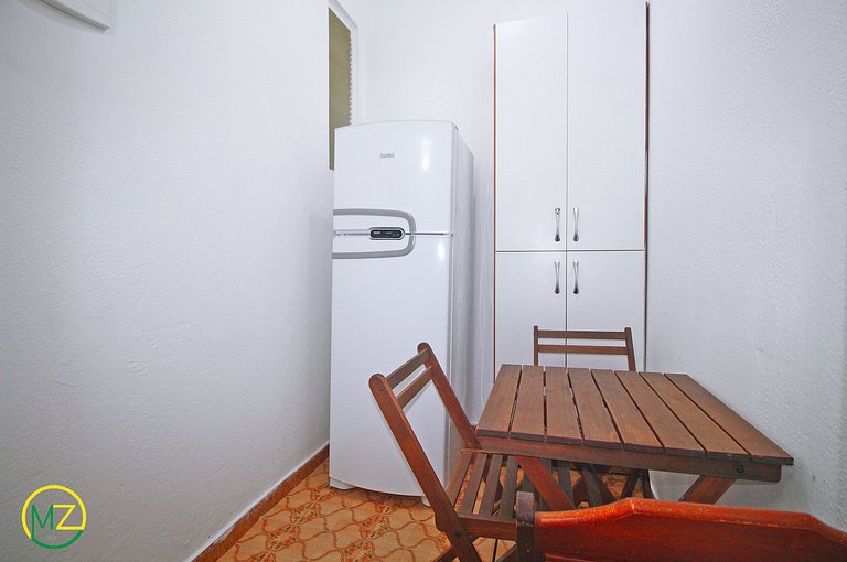 Cómodo estudio en Copacabana para 4 personas.