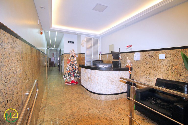 Studio confortável em Copacabana p/ 4 pessoas