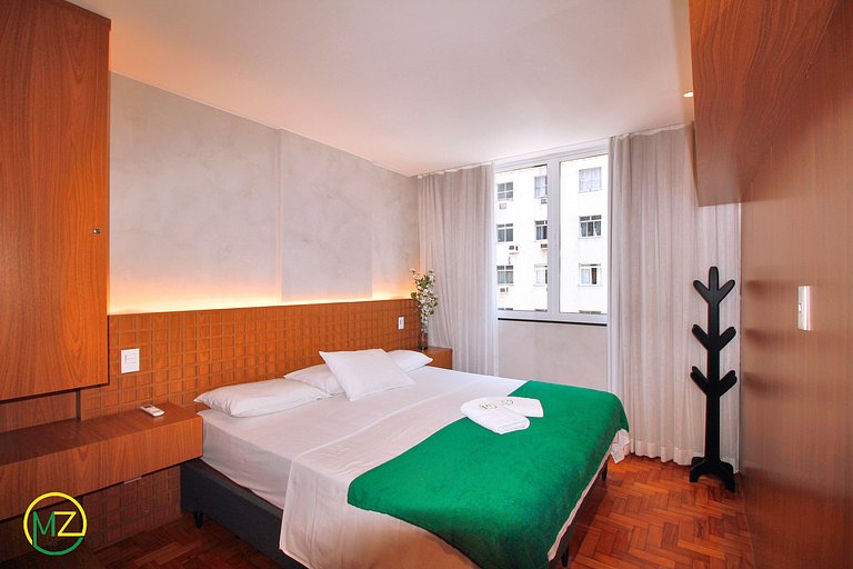 Modern, renovated studio apartment near the beach