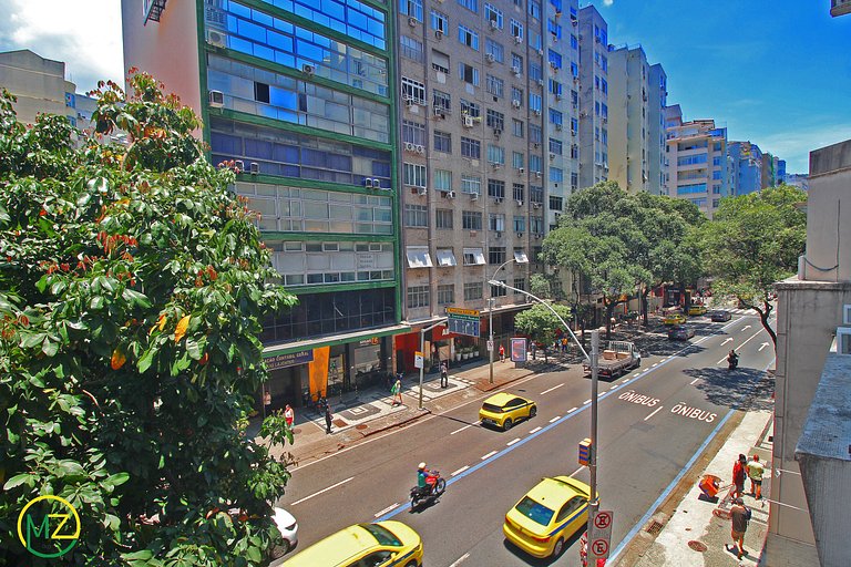 Moderno 2 cuartos p/ 6 personas a 50m de la playa