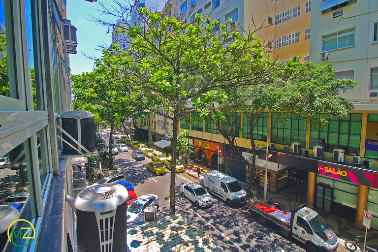 Moderno 2 cuartos p/ 6 personas a 50m de la playa