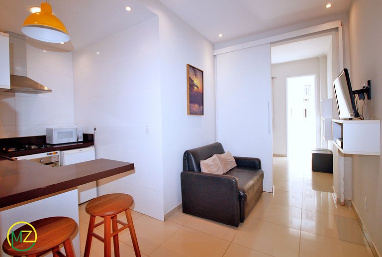 Estudio tranquilo en Copacabana, Puesto 3.