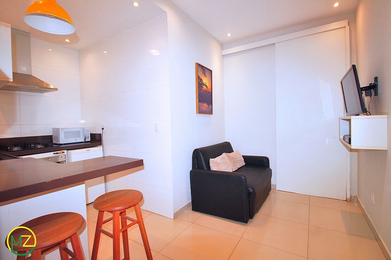 Estudio tranquilo en Copacabana, Puesto 3.