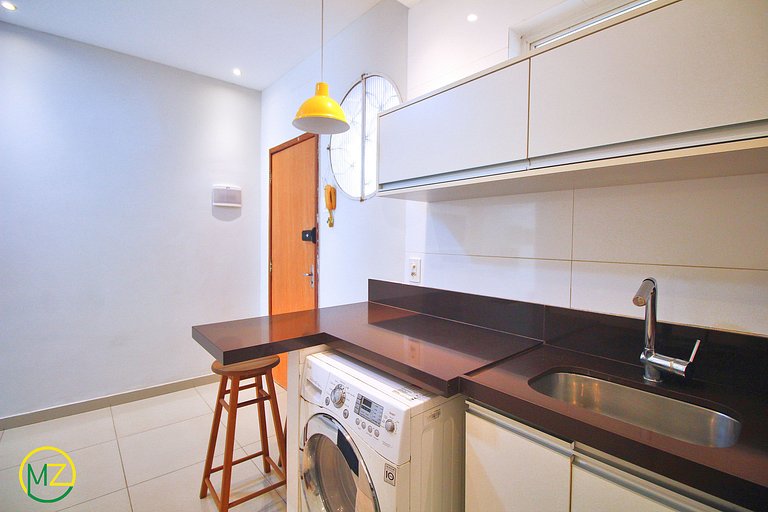 Estudio tranquilo en Copacabana, Puesto 3.