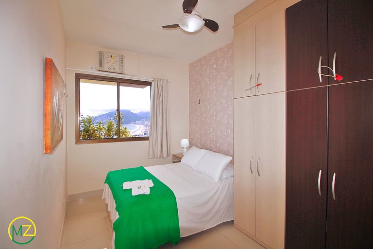 Impresionante apto con vista panorámica de Ipanema