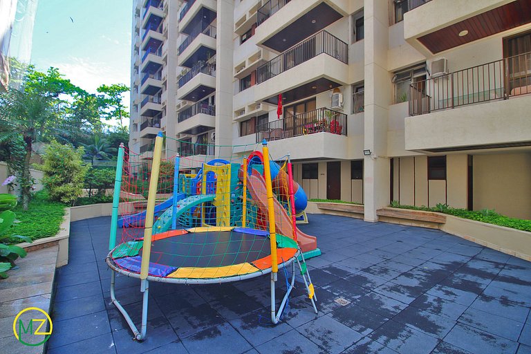 Estonteante apto c/ vista panorâmica para Ipanema