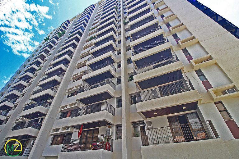 Estonteante apto c/ vista panorâmica para Ipanema