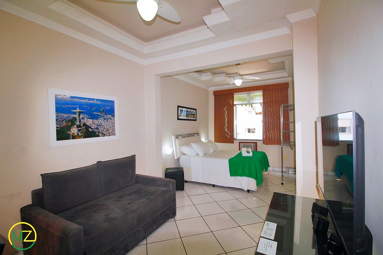 Studio para ate 4 pessoas no posto 6