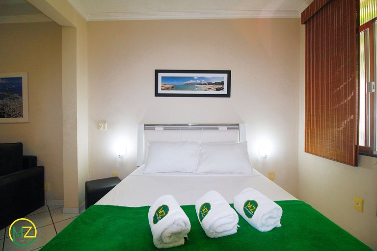 Studio para ate 4 pessoas no posto 6