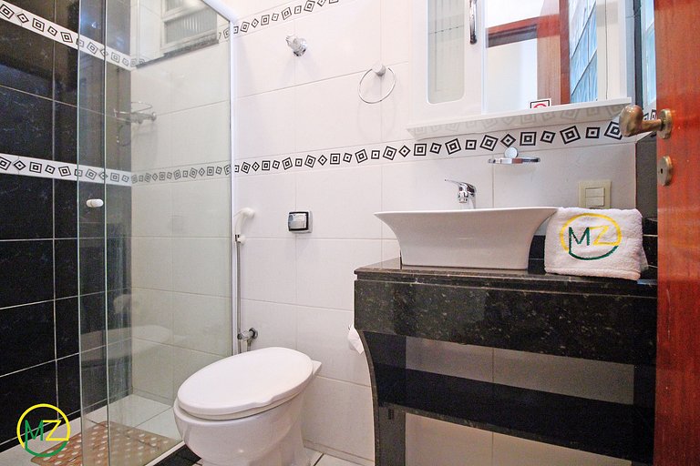 Studio para ate 4 pessoas no posto 6