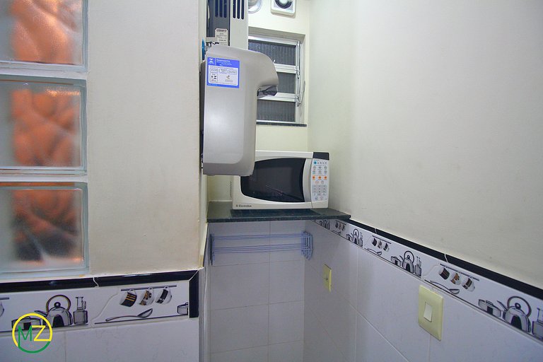 Studio para ate 4 pessoas no posto 6