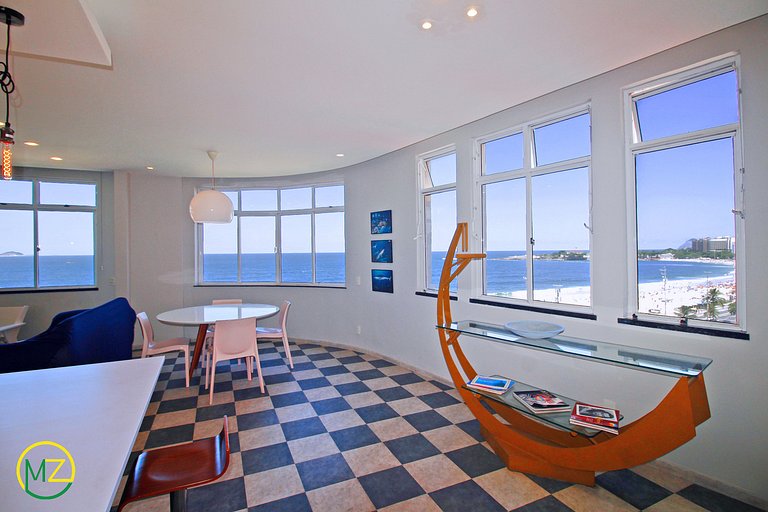 Impresionante vista al mar, para 6 personas.