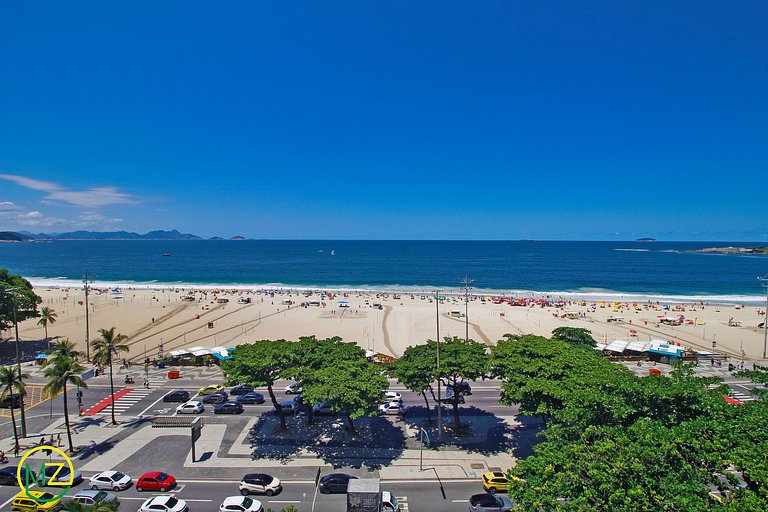 Impresionante vista al mar, para 6 personas.