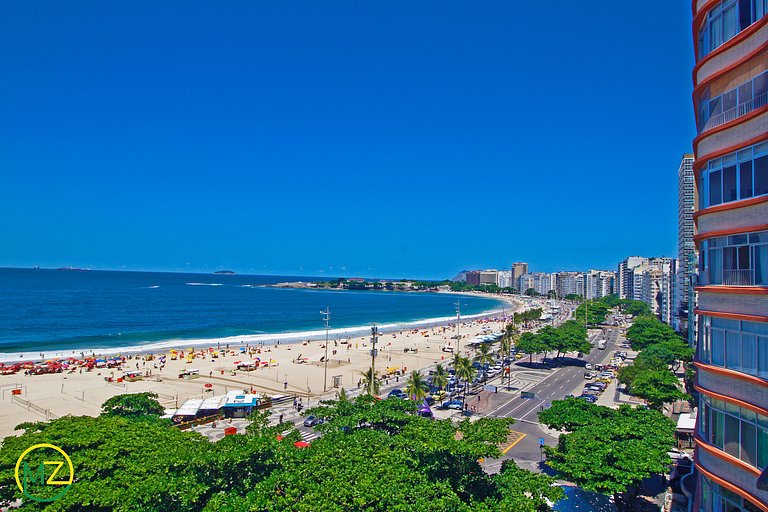 Impresionante vista al mar, para 6 personas.