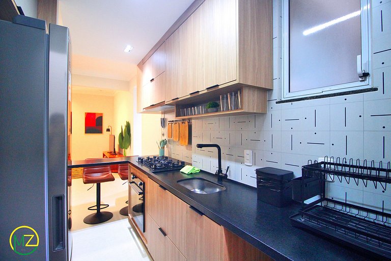 Renovated 3-bdrms in Leme, 4 adults and 2 children