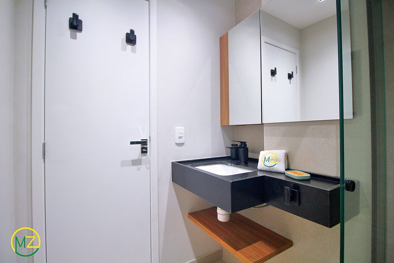 Apto 3 cuartos en Leme, 4 adultos y 2 niños