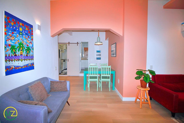 Charming and silent 2 bedrooms in Copa