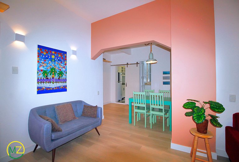 Charming and silent 2 bedrooms in Copa