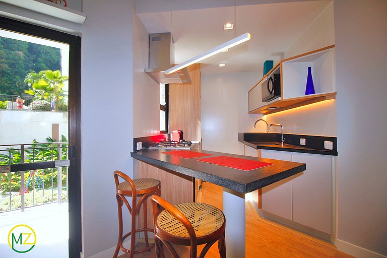 Apartamento moderno 2 habitaciones en apartahotel