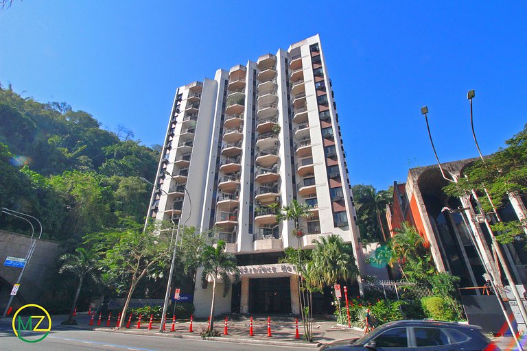 Apartamento moderno com 2 quartos em apart-hotel