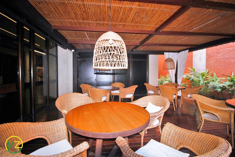 Modern studio in an apartment hotel