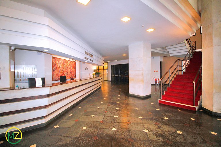 Apartamentos modernos e renovados em apart-hotel