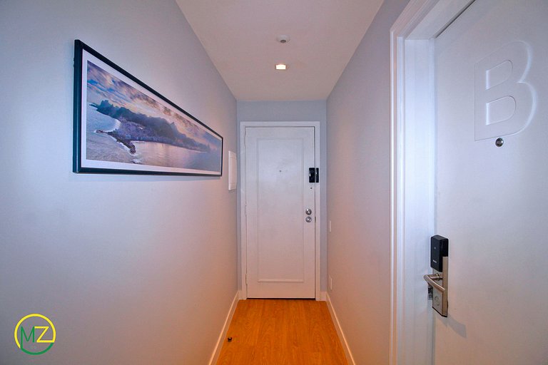 Studio moderno em apart-hotel