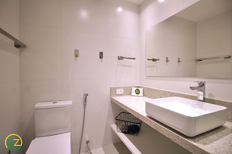 Studio moderno em apart-hotel
