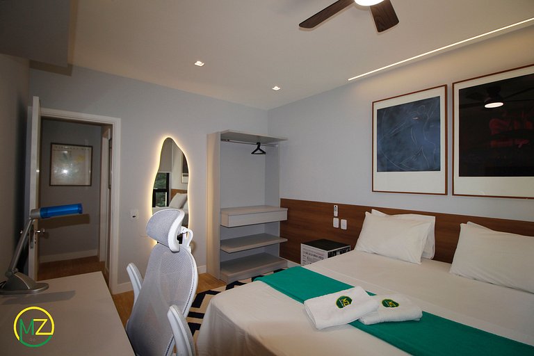 Modern apartment one bedroom in an apart-hotel