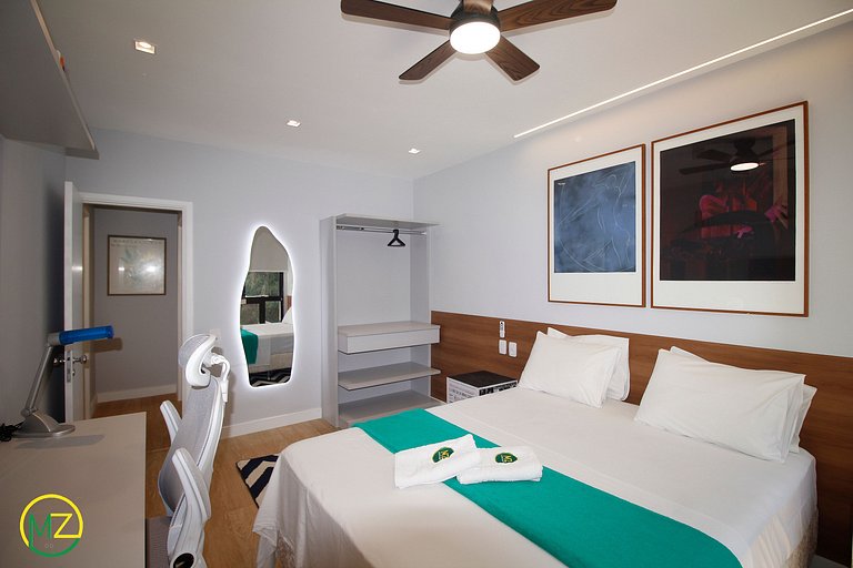 Modern apartment one bedroom in an apart-hotel