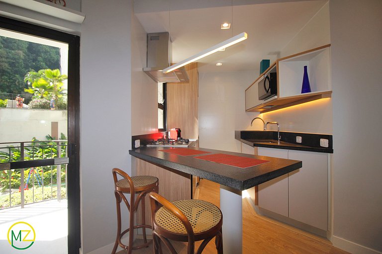 Apartamento moderno 1 dormitorio en apartahotel