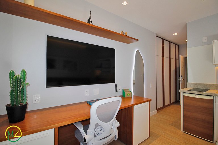 Modern apartment with 2 bedrooms in an aparthotel