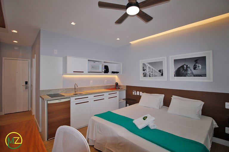 Modern apartment with 2 bedrooms in an aparthotel