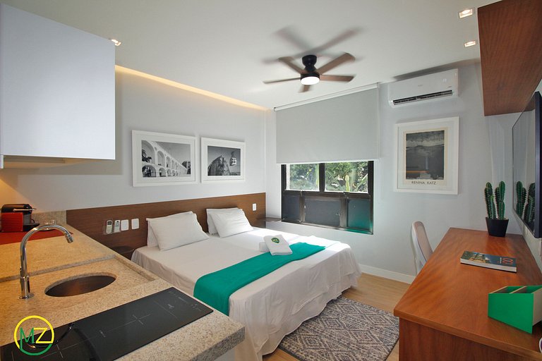 Estudio moderno en apartahotel